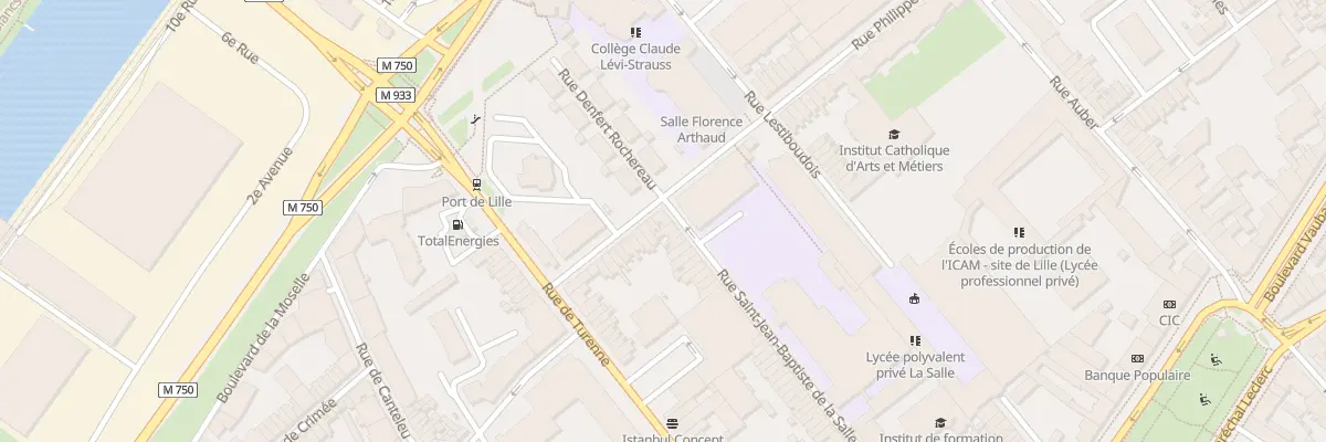 Plan du 79 Rue Roland à Lille