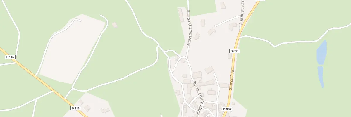 Plan du 5070B Les Roches Est à Villedieu