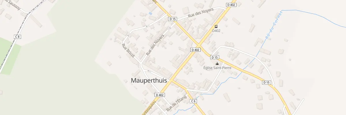 Plan du 13B Rue Montesquiou à Mauperthuis