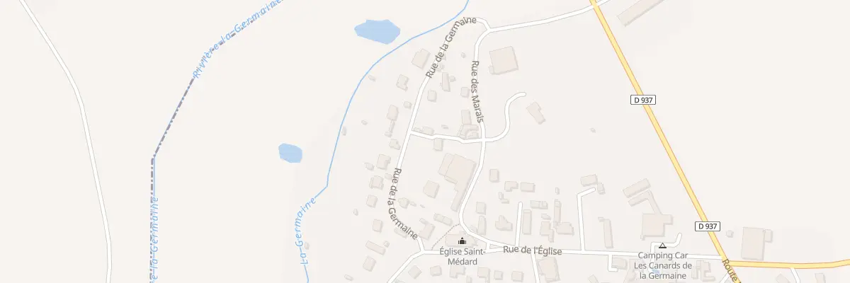 Plan du 4 Rue de la Germaine à Sancourt