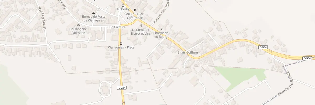 Plan du 84 Rue Anatole France à Wahagnies