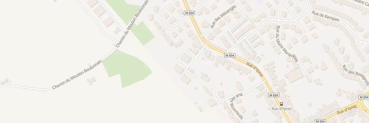 Plan du 1485 Rue d’Ypres à Wambrechies