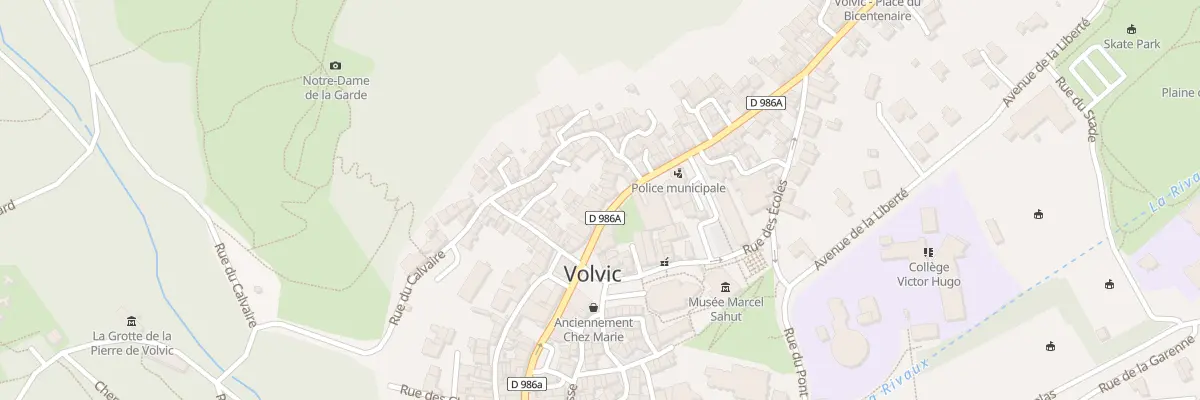 Plan du 11 Rue de la Libération à Volvic
