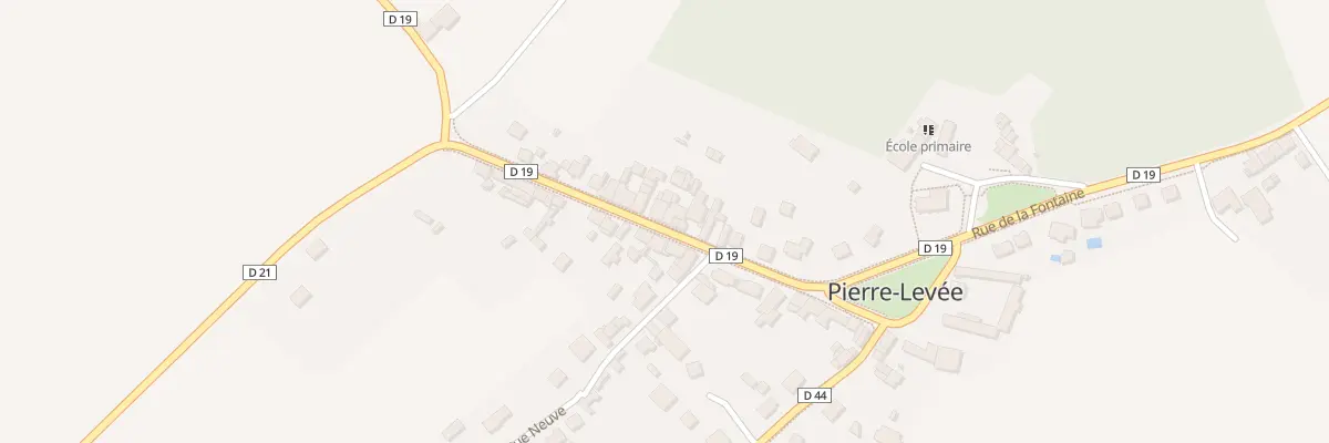 Plan du 24B Grande Rue à Pierre-Levée