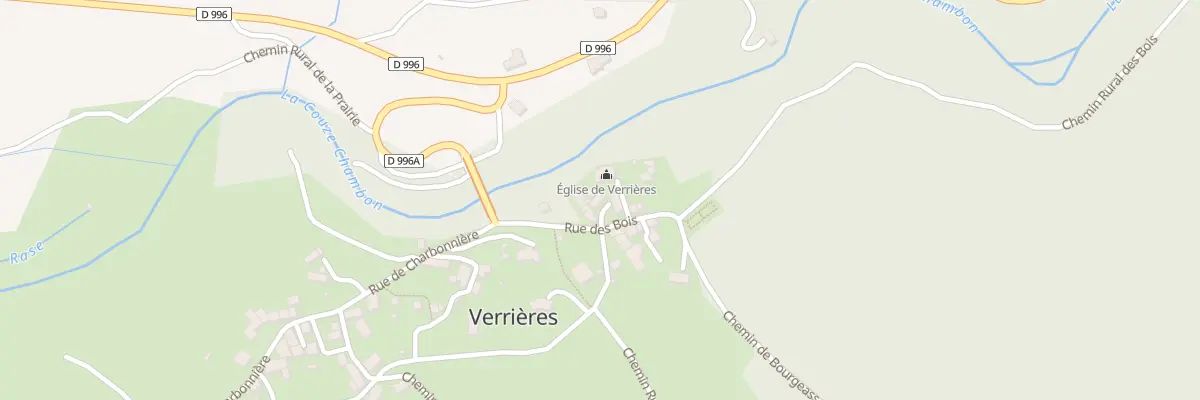 Plan du 7 Rue des Bois à Verrières