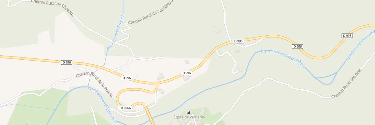 Plan du 9001 Rte de Saint-nectaire à Verrières