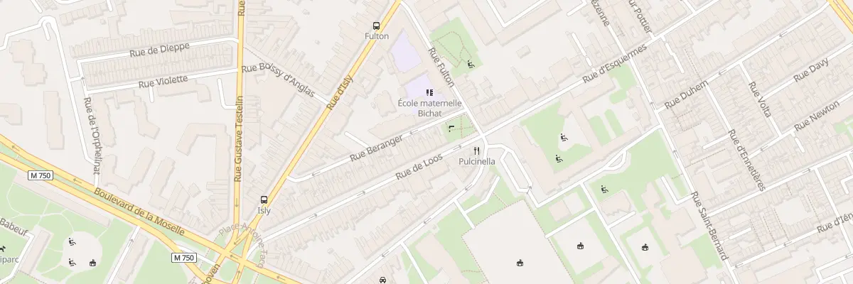 Plan du 10 Rue de Loos à Lille