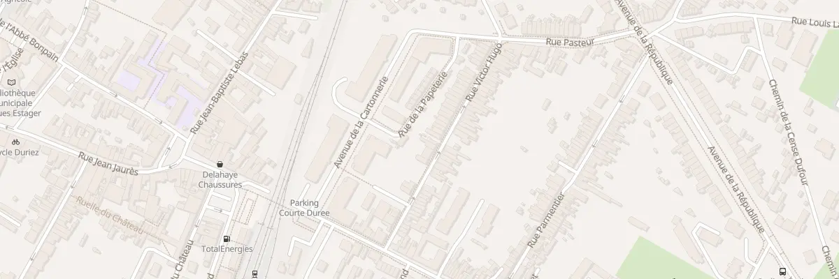 Plan du 25 Rue Victor Hugo à Seclin
