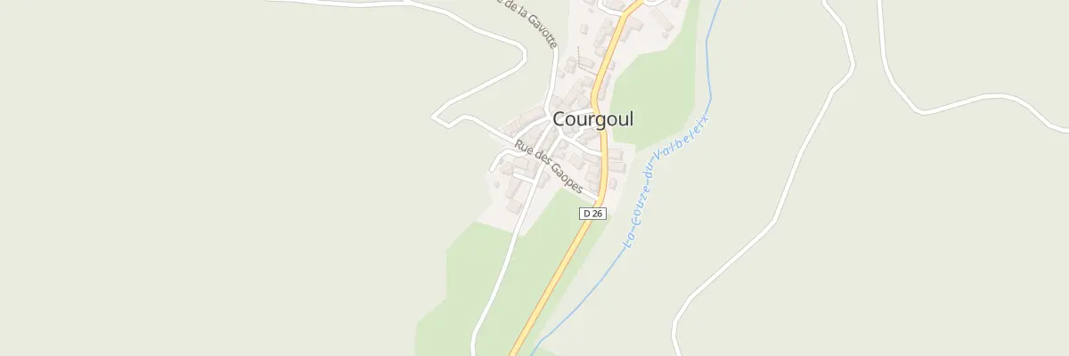 Plan du 5013 Courgoul à Courgoul