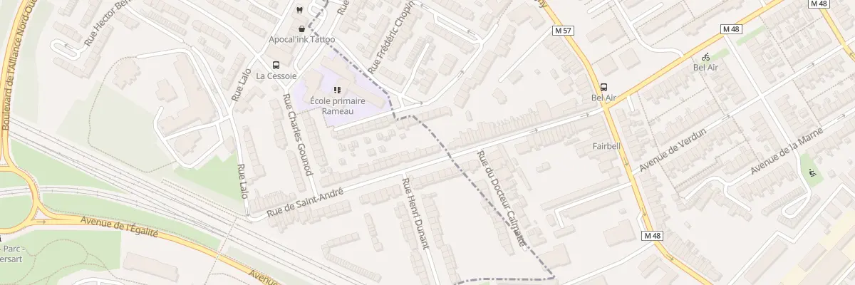 Plan du 49 Rue de Saint-André à Lambersart