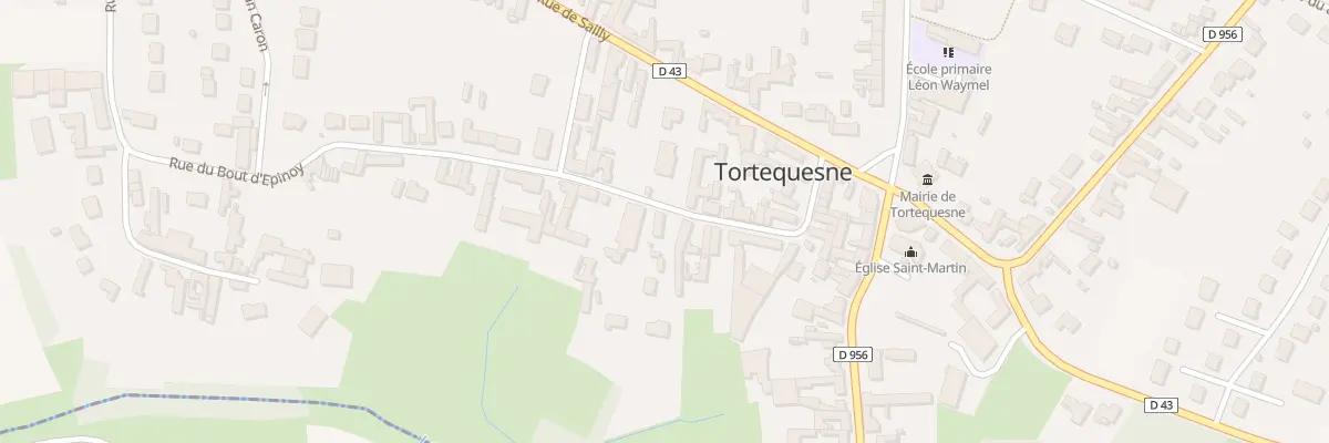 Plan du 23B Rue du Centre à Tortequesne