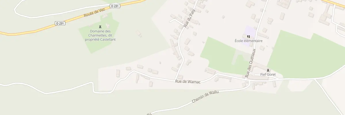 Plan du 30 Rue du Paty à Largny-sur-Automne