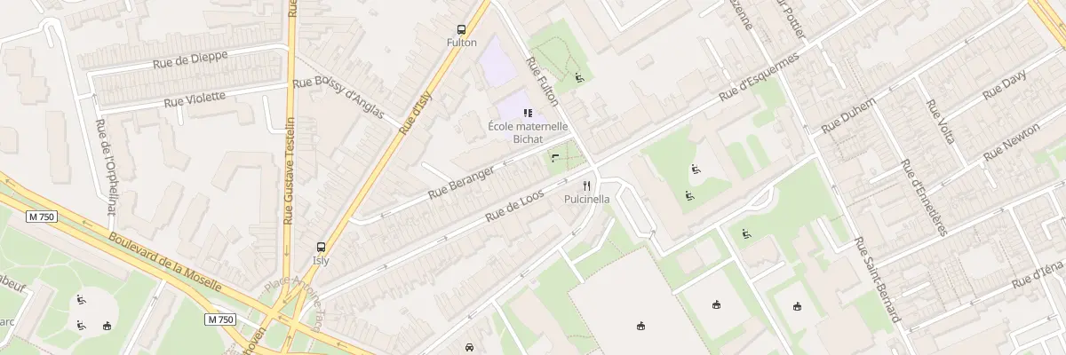 Plan du 8 Rue de Loos à Lille