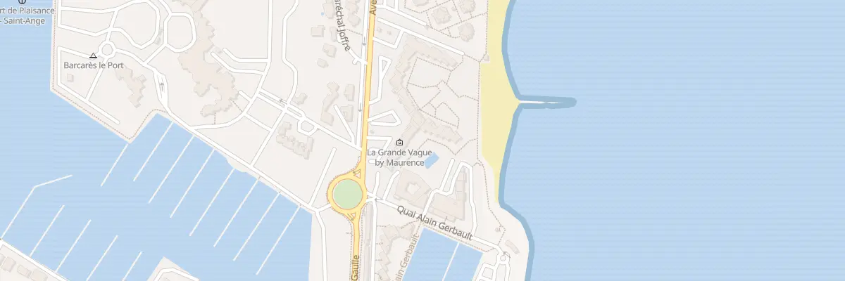 Plan du 2 Av Annibal au Barcarès