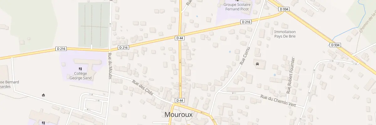 Plan du 106 Rue Abel Leblanc à Mouroux