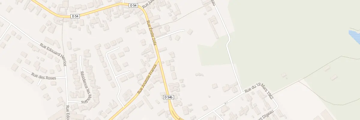 Plan du 163 Rue Emile Zola à Ostricourt