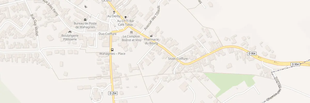 Plan du 78 Rue Anatole France à Wahagnies