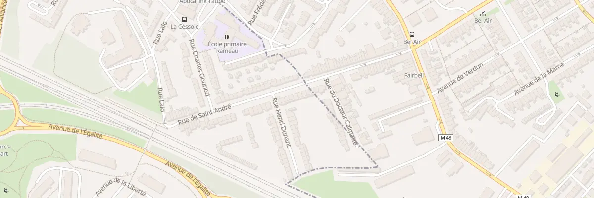 Plan du 54 Rue de Saint-André à Lambersart