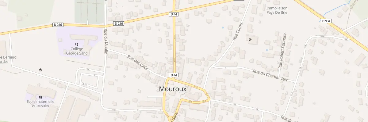 Plan du 42C Pl de la Mairie à Mouroux