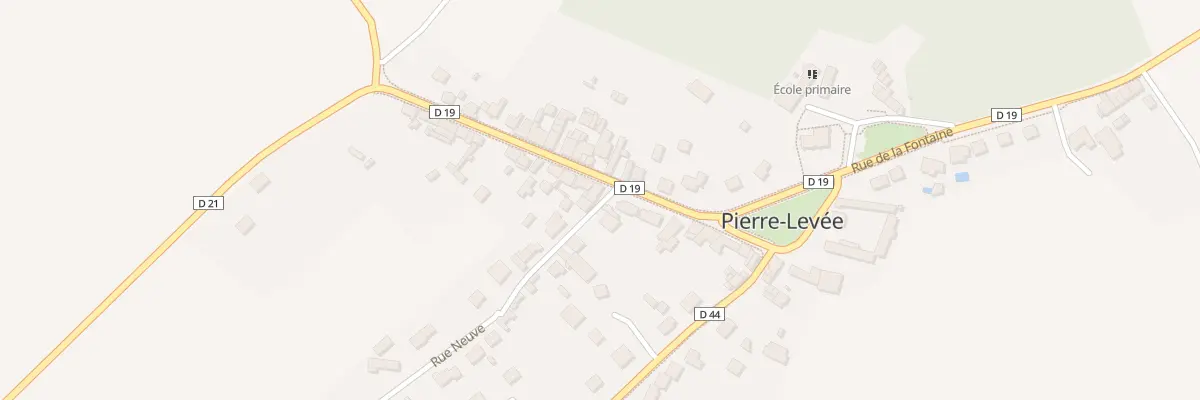 Plan du 2 Rue Neuve à Pierre-Levée