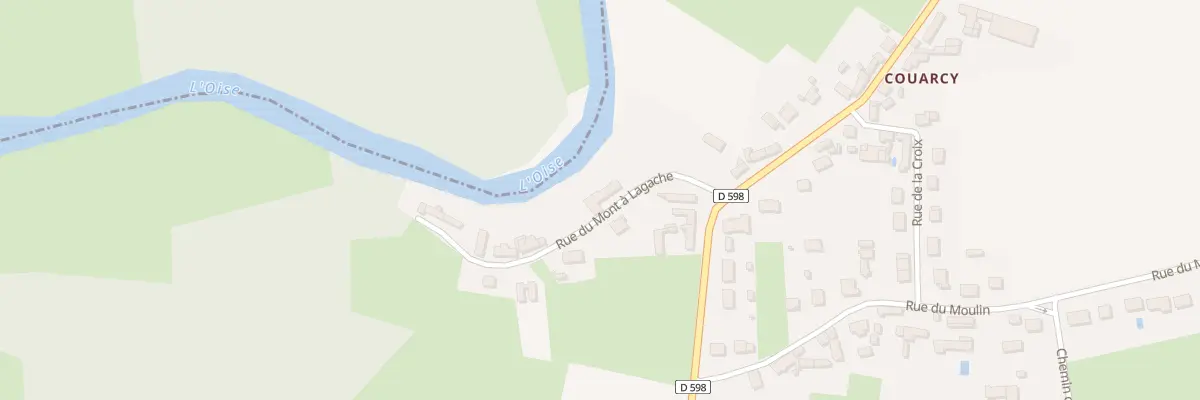 Plan du 100 Rue du Mont A Lagache à Pontoise-lès-Noyon