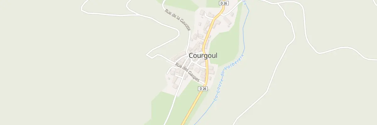 Plan du 5021 Courgoul à Courgoul