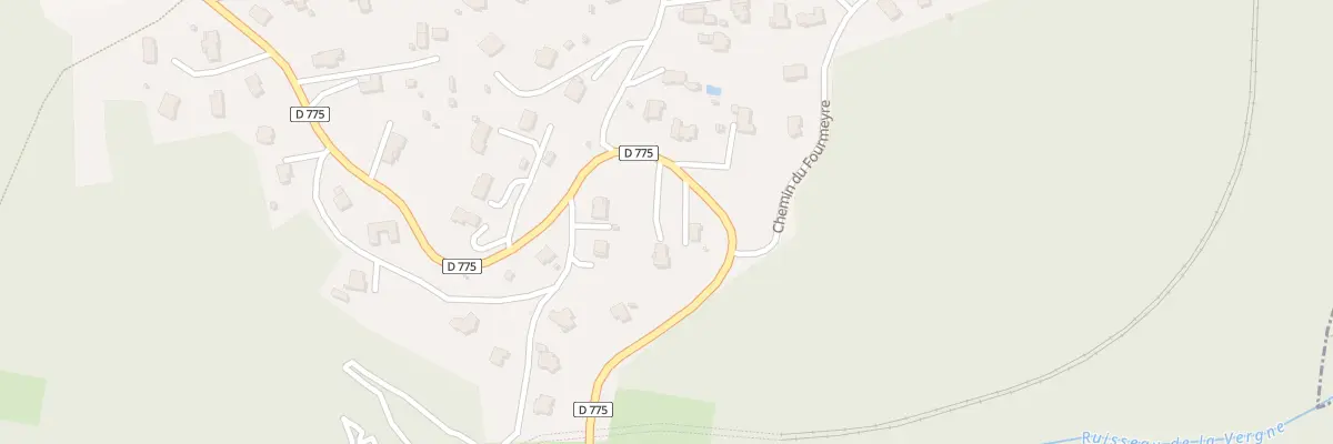 Plan du 22 Rte de Durtol à Chanat-la-Mouteyre