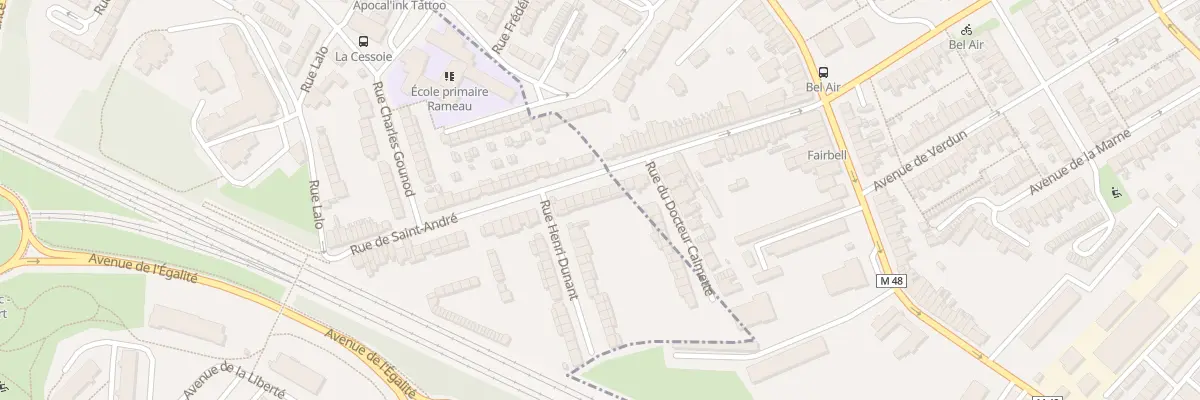 Plan du 56 Rue de Saint-André à Lambersart