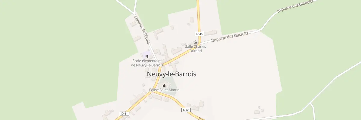 Plan du 4 Le Bourg à Neuvy-le-Barrois
