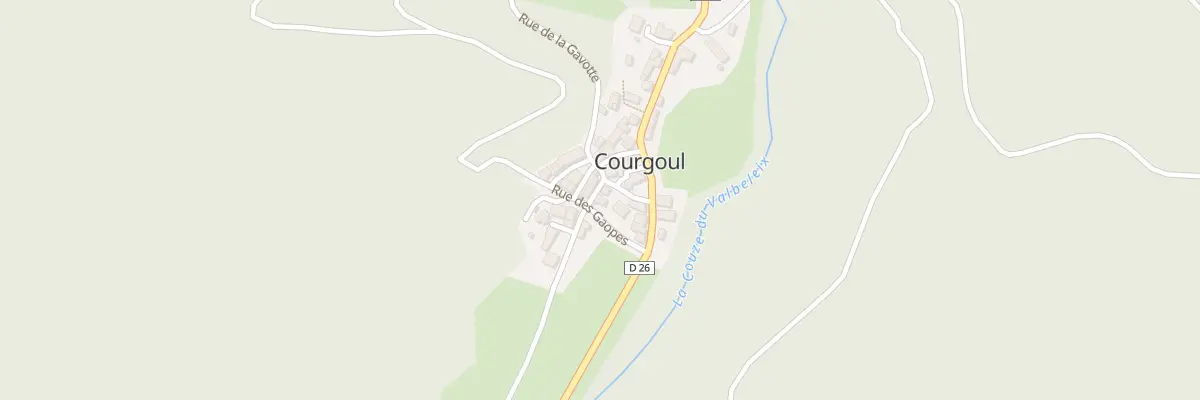 Plan du 5023 Courgoul à Courgoul