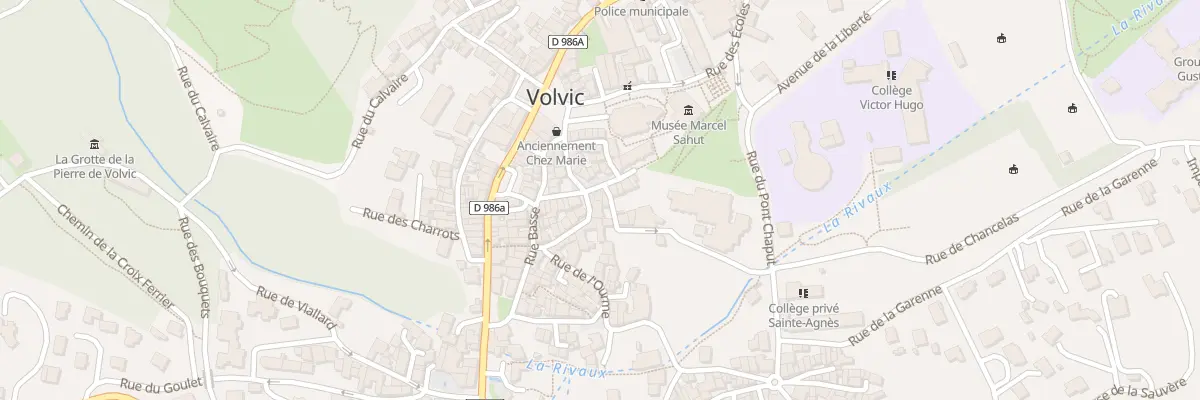 Plan du 10 Pl de la Barrière à Volvic