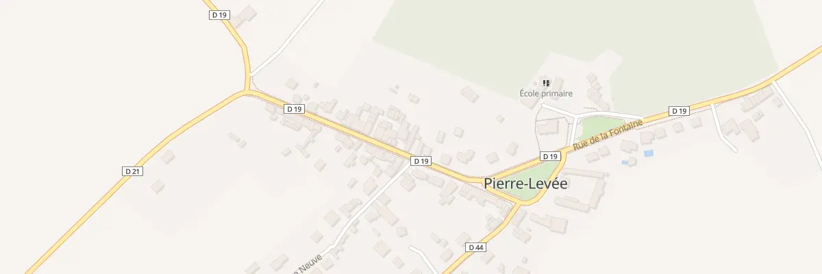 Plan du 18 Gr Grande Rue à Pierre-Levée