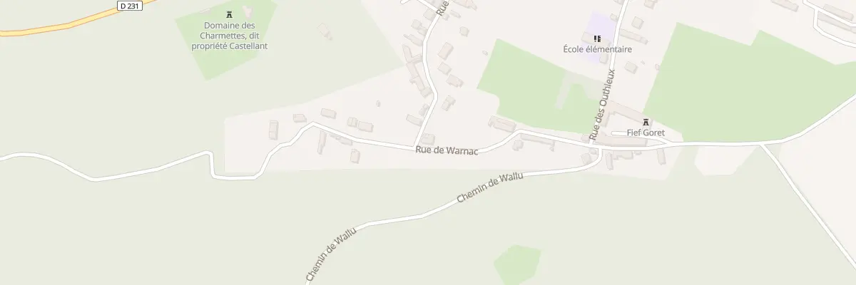 Plan du 3 Rue de Warnac à Largny-sur-Automne
