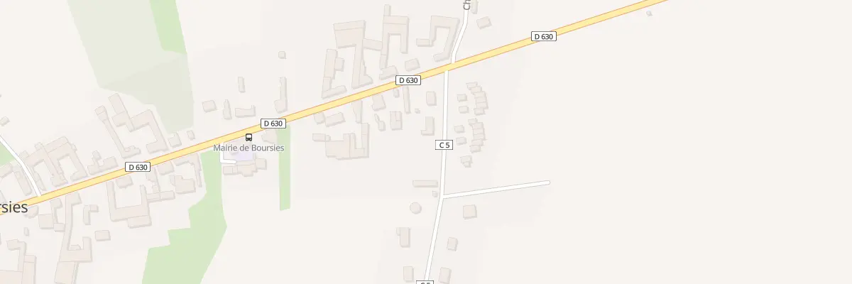 Plan du 3 Rue d’Hostein à Boursies