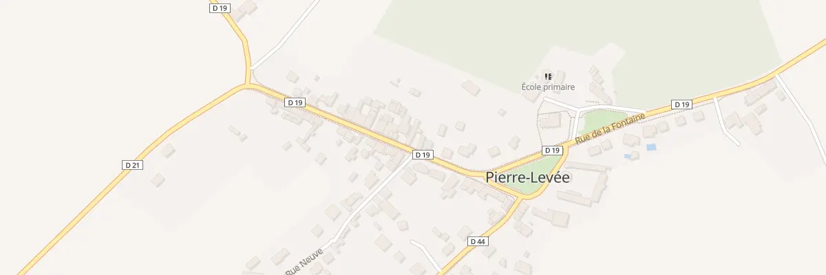 Plan du 16 Grande Rue à Pierre-Levée
