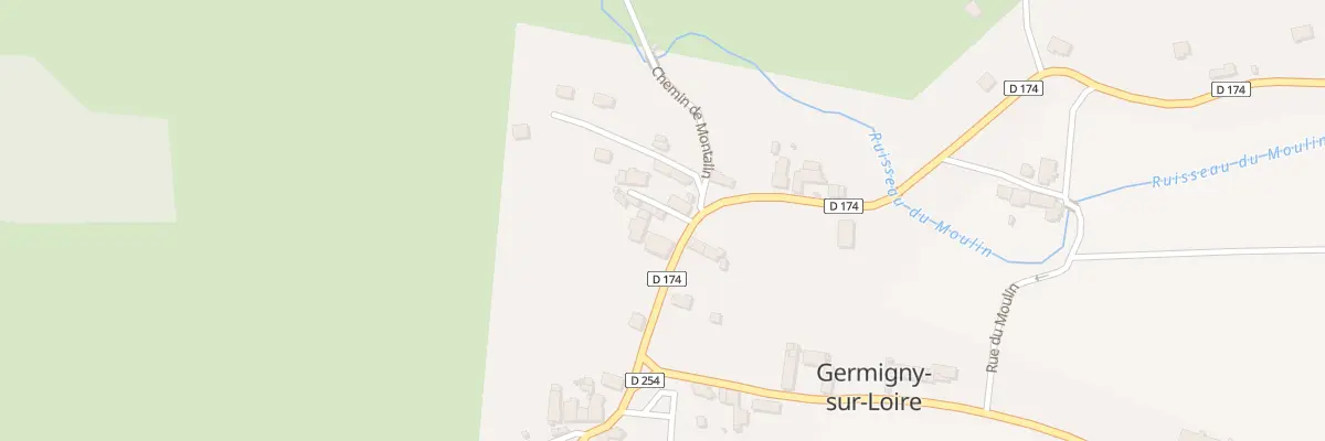 Plan du 5 Rue des Prés de l’Etang à Germigny-sur-Loire