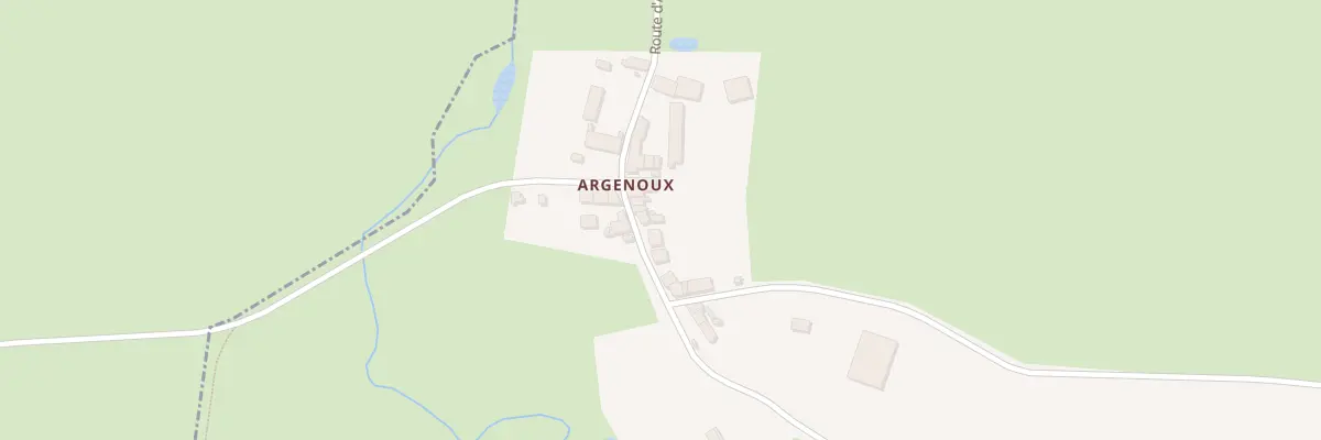 Plan du 696 Argenoux à Saint-Amand-en-Puisaye
