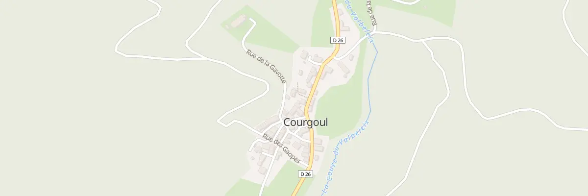 Plan du 5028 Courgoul à Courgoul