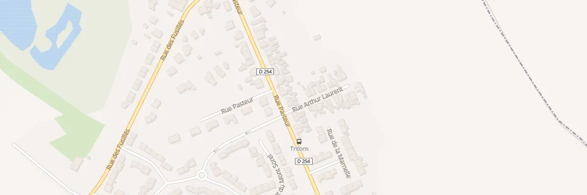 Plan du 653 Rue Pasteur à Wahagnies