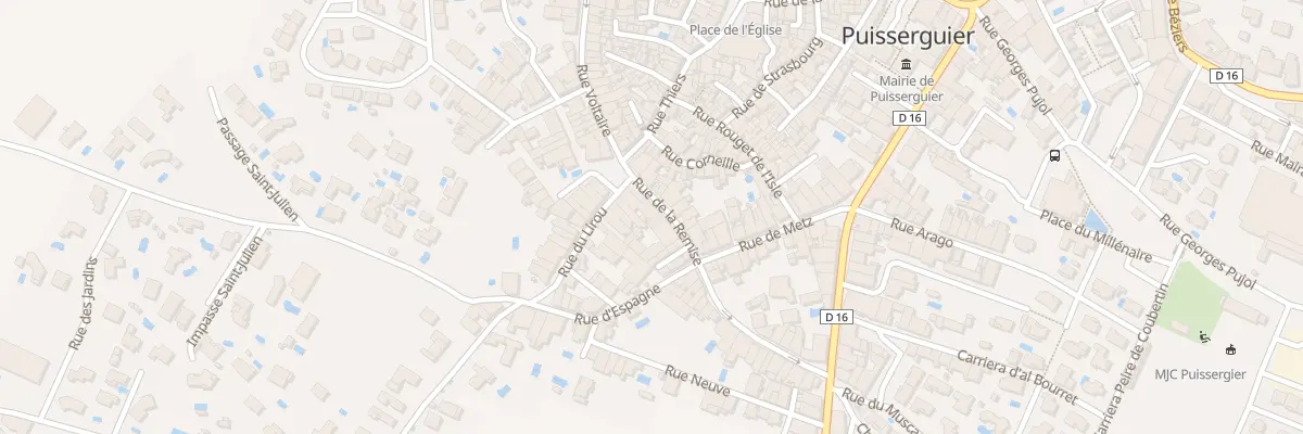 Plan du 43 Rue de la Remise à Puisserguier