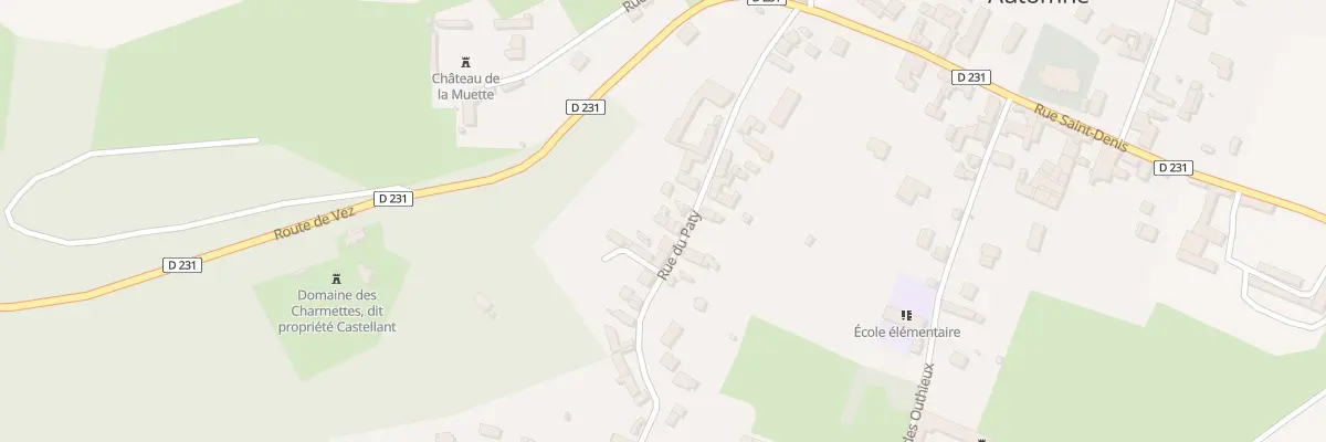 Plan du 10 Rue du Paty à Largny-sur-Automne