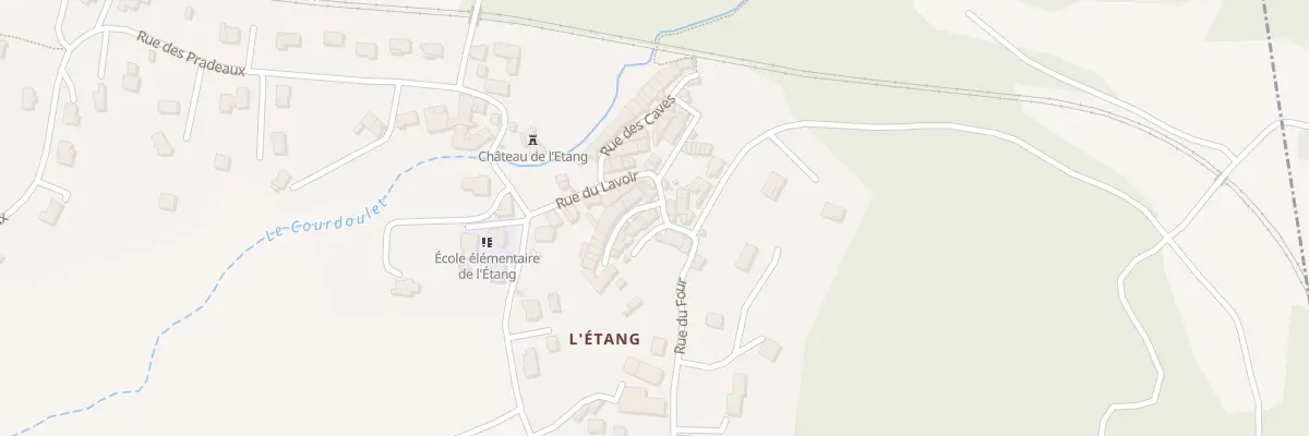 Plan du 2 Imp du Clos à Chanat-la-Mouteyre