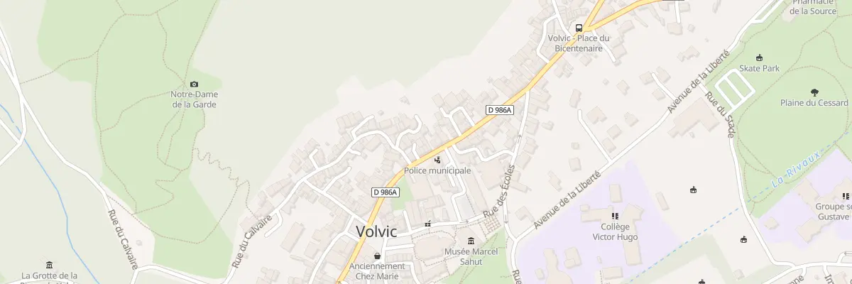 Plan du 37 Rue de la Libération à Volvic