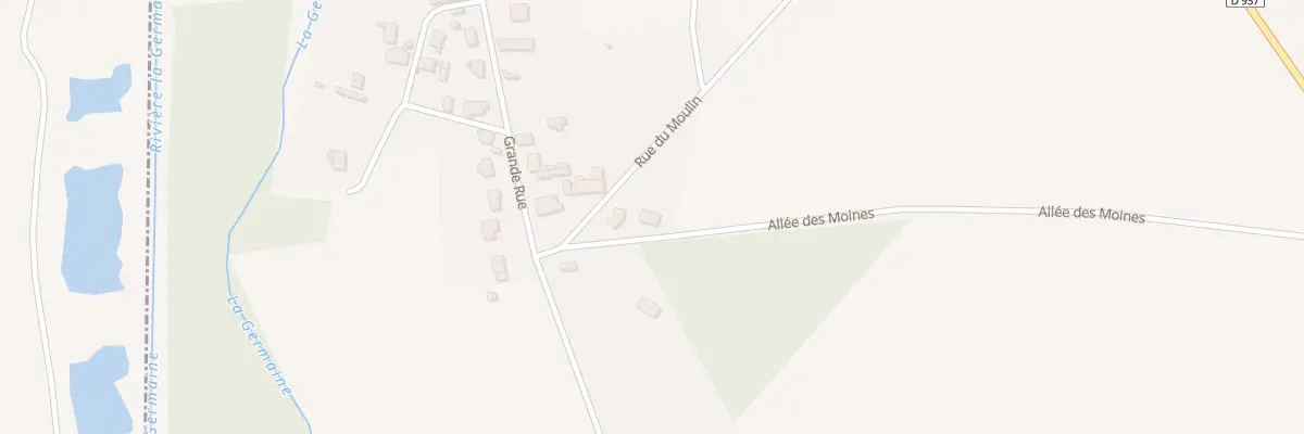 Plan du 3 All des Moines à Sancourt
