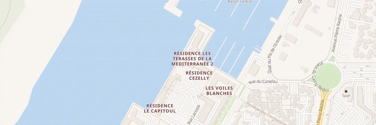 Plan du 224 Res Terrasses Mediterranee 2 à Dernacueillette