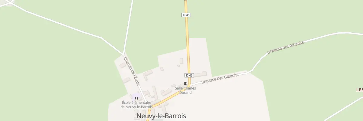 Plan du 113 Le Bourg à Neuvy-le-Barrois