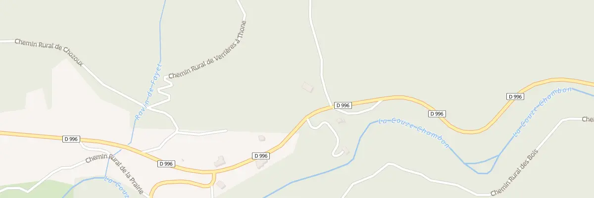 Plan du 3 Rte de Saint-nectaire à Verrières