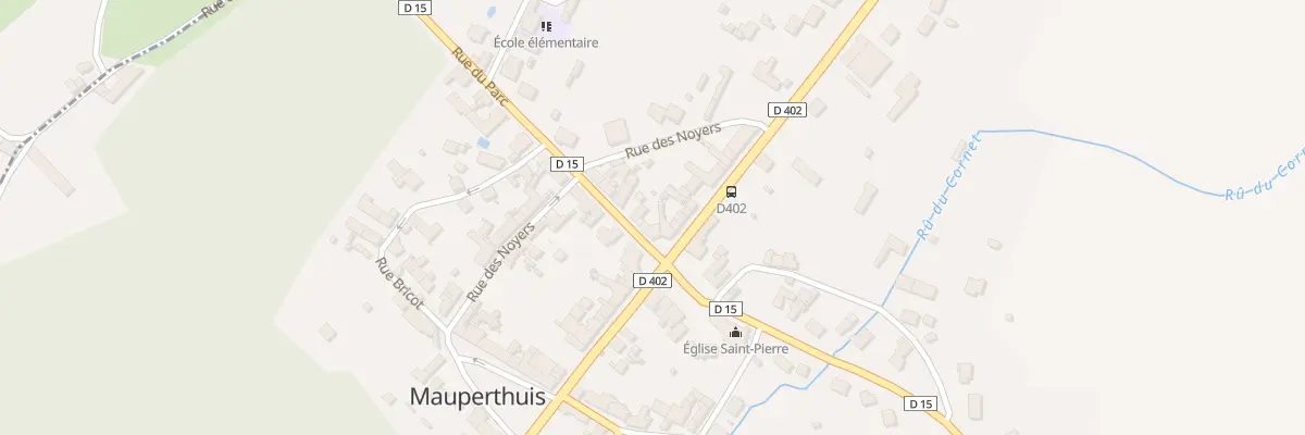 Plan du 4 Rue du Parc à Mauperthuis