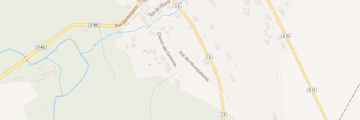 Plan du 12 Rue des Mousquetaires à Mauperthuis