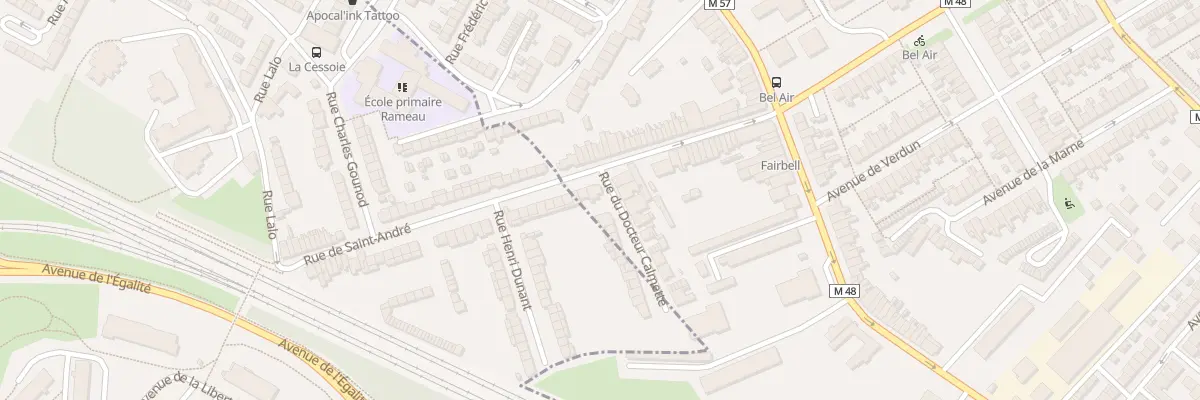 Plan du 165 Rue de Lambersart à Saint-André-lez-Lille
